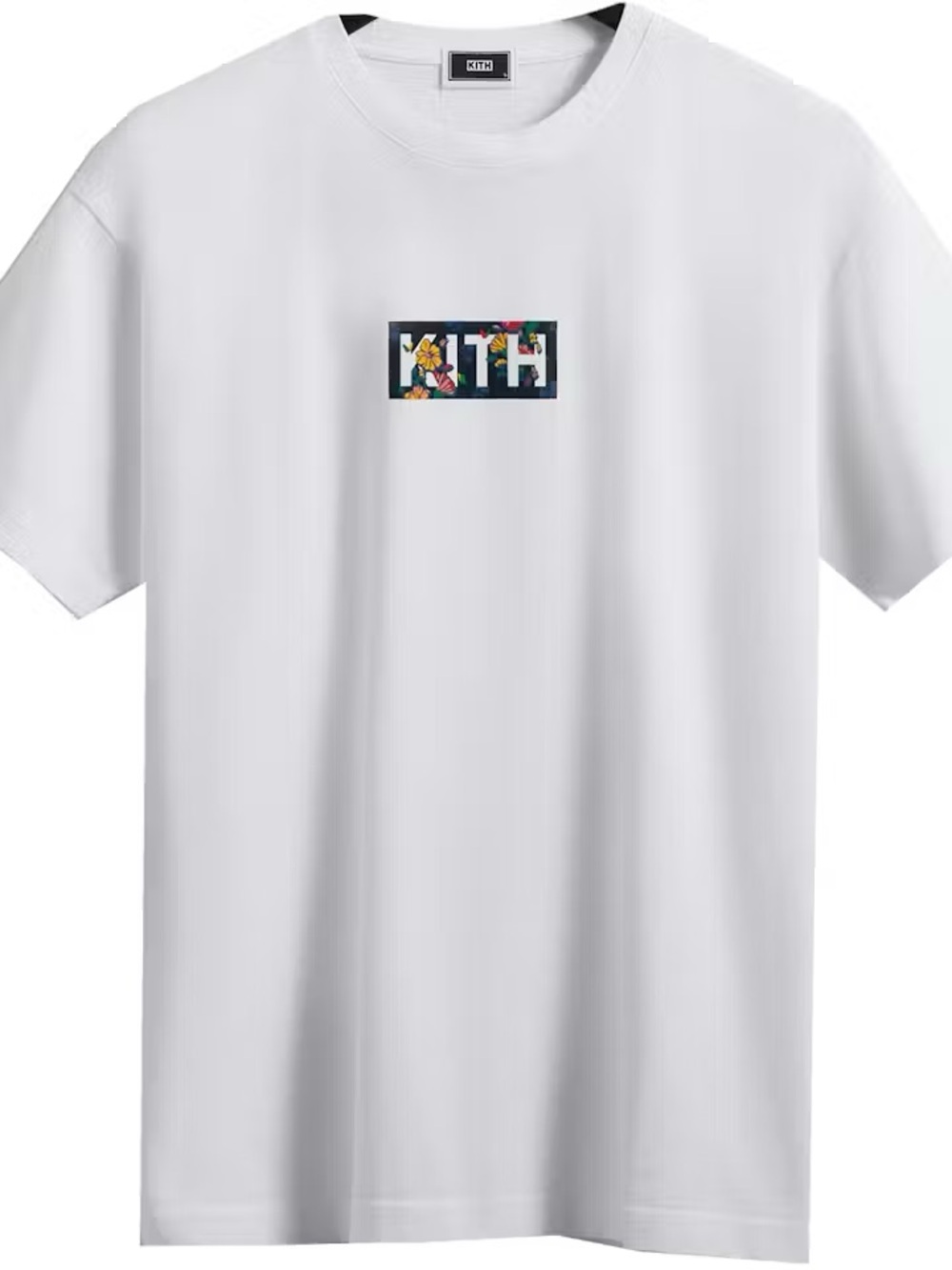 Kith Begonia Floral Classic Logo Tee White Size S Unisex Spring 2024
